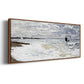 The Sea at Le Havre, 1868 - Floater Framed Canvas Print