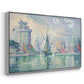 The Green Towers (Les tours vertes, la Rochelle), 1913 - Floater Framed Canvas Print