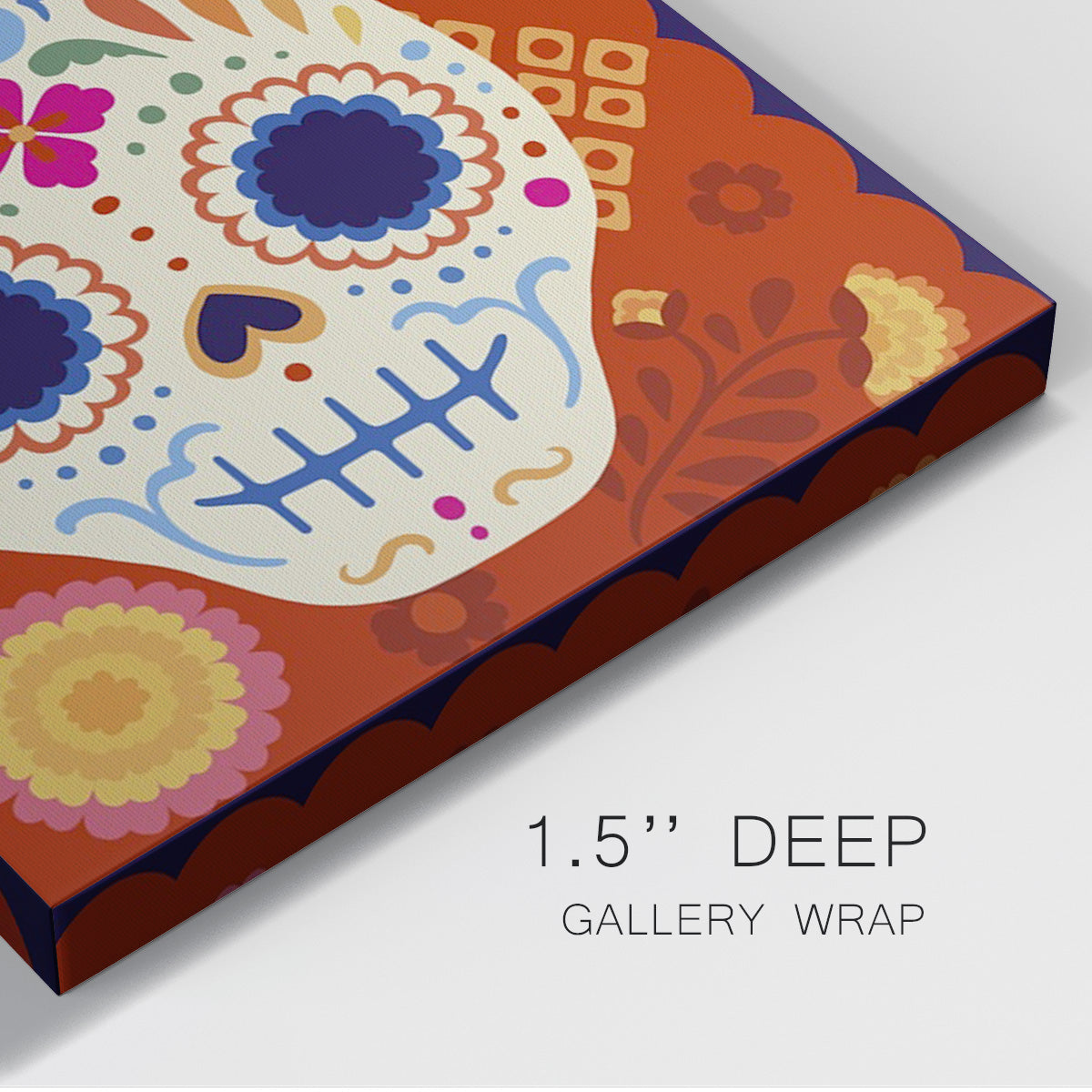 Calaveras II-Premium Gallery Wrapped Canvas - Ready to Hang