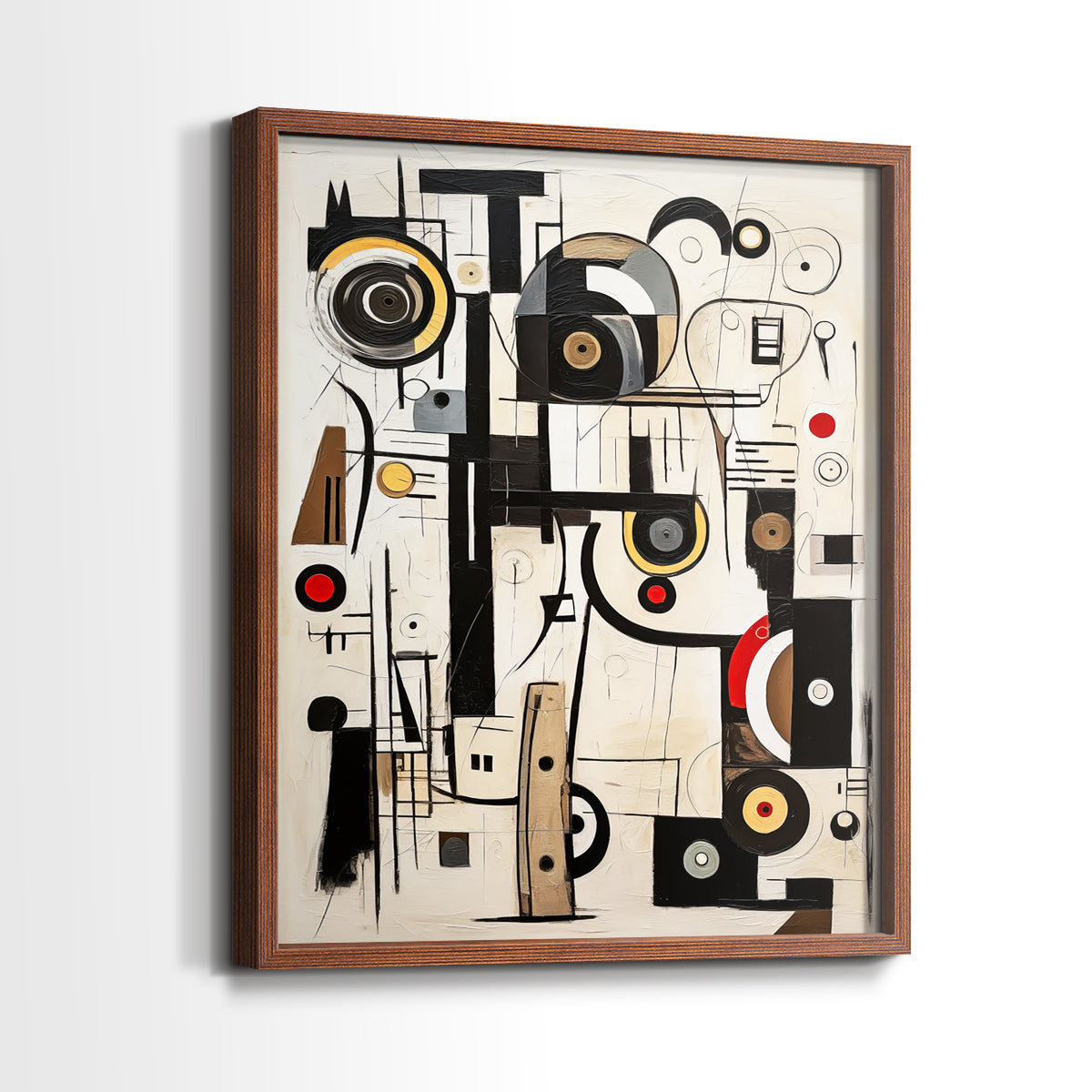 Abstract Series CLXVIII - Restickable Framed Art Set