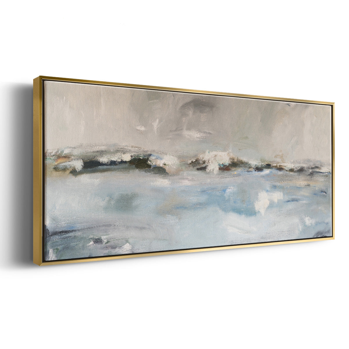 Surf Sans Turf - Floater Framed Canvas Print
