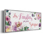Familias Siempre - Floater Framed Canvas Print
