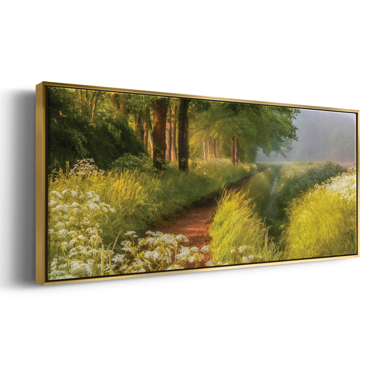Spring in Holland - Floater Framed Canvas Print