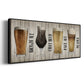 Beer Chart I - Floater Framed Canvas Print