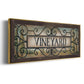 Vineyard - Floater Framed Canvas Print