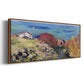 Pourville, 1882 - Floater Framed Canvas Print