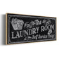 Self Service - Floater Framed Canvas Print