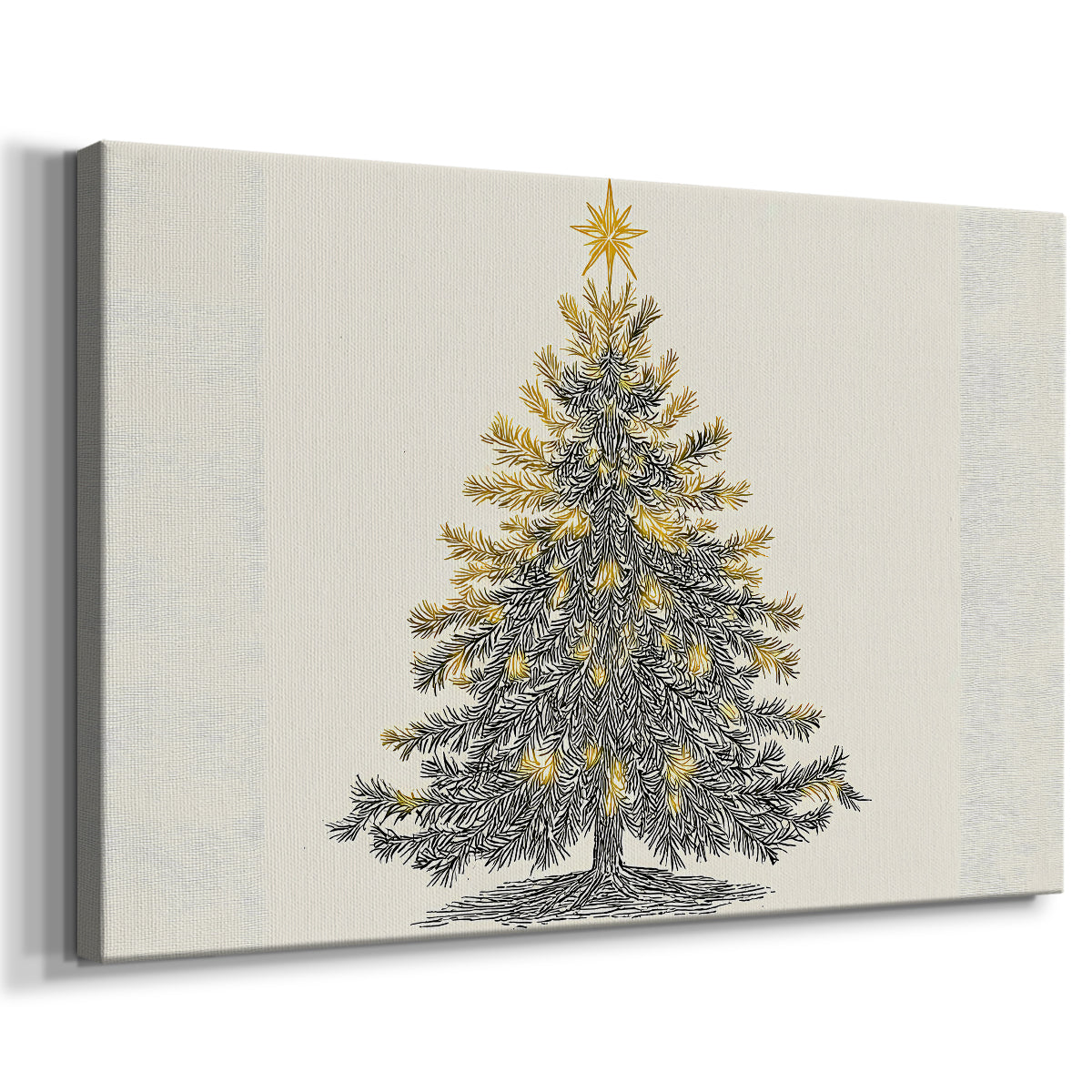 Pearled Cottage Whisper - Canvas Art Print
