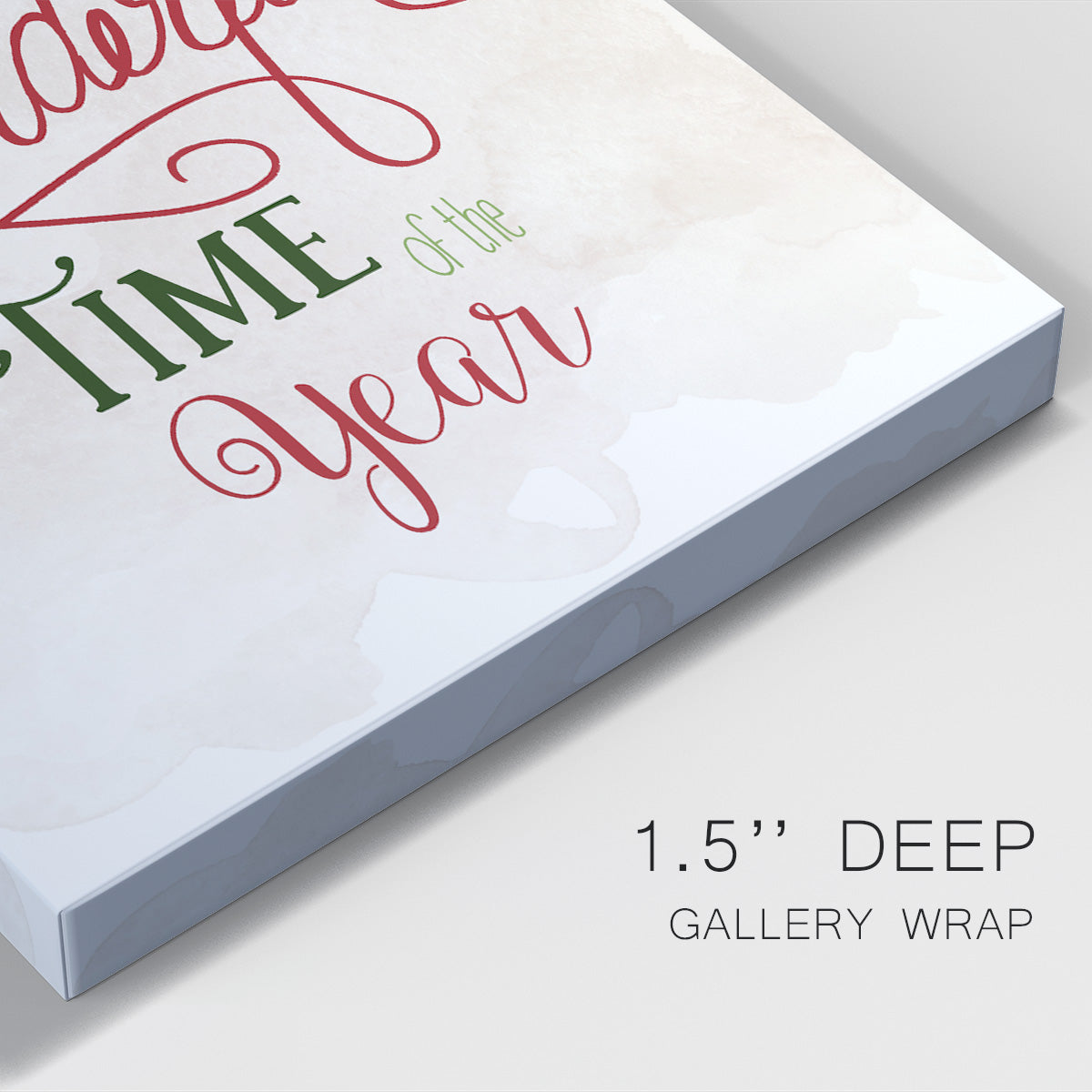 Wonderful Time of the Year Premium Gallery Wrapped Canvas - Ready to Hang