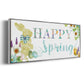 Happy Spring - Floater Framed Canvas Print