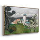 The Blue Villa (La Villa Bleue), c. 1918 - Floater Framed Canvas Print