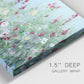 Close-up view of wrapped canvas corner featuring night landscape silhouette photography.