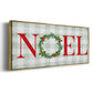 Noel - Floater Framed Canvas Print