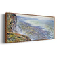 Seascape Near Fecamp, 1881 - Floater Framed Canvas Print
