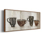 Coffee Skins I - Floater Framed Canvas Print