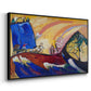 Painting with Troika, 1911 - Floater Framed Canvas Print