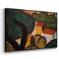 Landscape with Trees and Houses, c. 1905 - Floater Framed Canvas Print