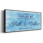 Fueled By - Floater Framed Canvas Print