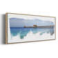 Virginia Beach Pier - Floater Framed Canvas Print