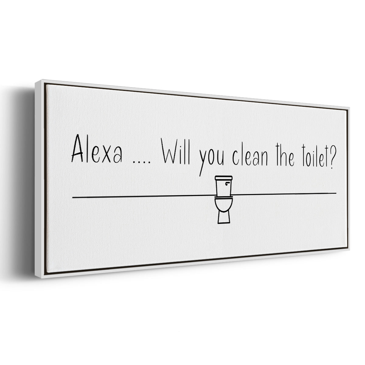 Alexa ... - Floater Framed Canvas Print