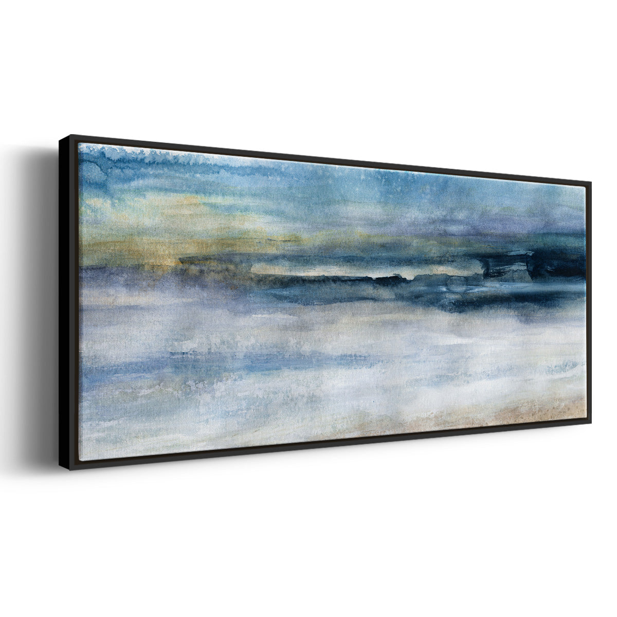 Wind and Water - Floater Framed Canvas Print