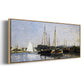 Pleasure Boats, 1872 - Floater Framed Canvas Print
