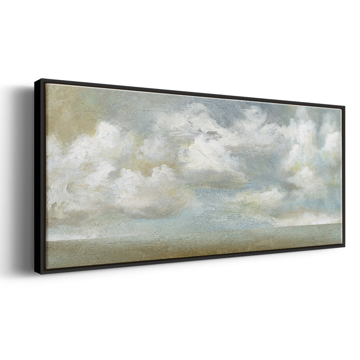 Cloudscape Vista III - Floater Framed Canvas Print