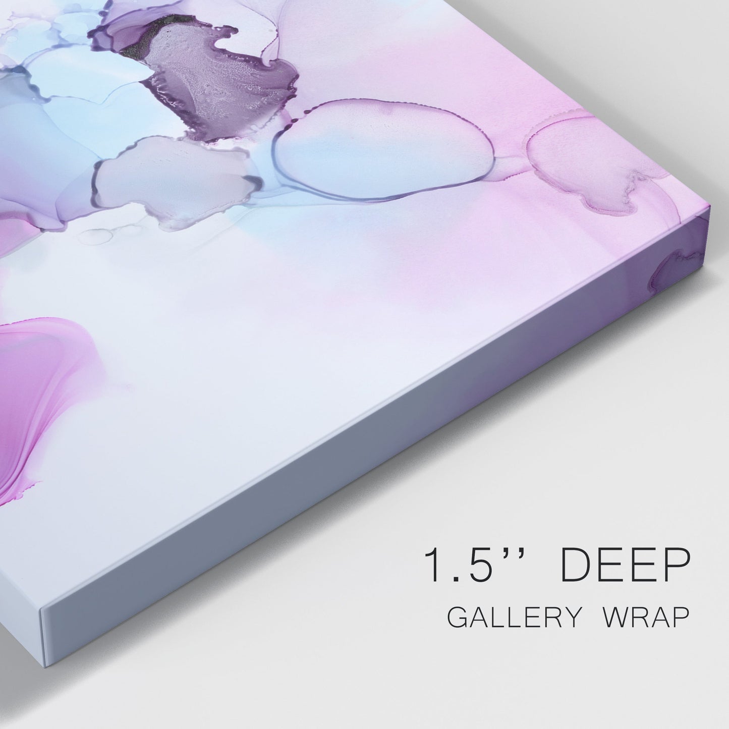 Fluid Magenta III Premium Gallery Wrapped Canvas - Ready to Hang