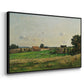 The Saulce Estate, 1869 - Floater Framed Canvas Print