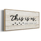 Us and Our Cat - Floater Framed Canvas Print