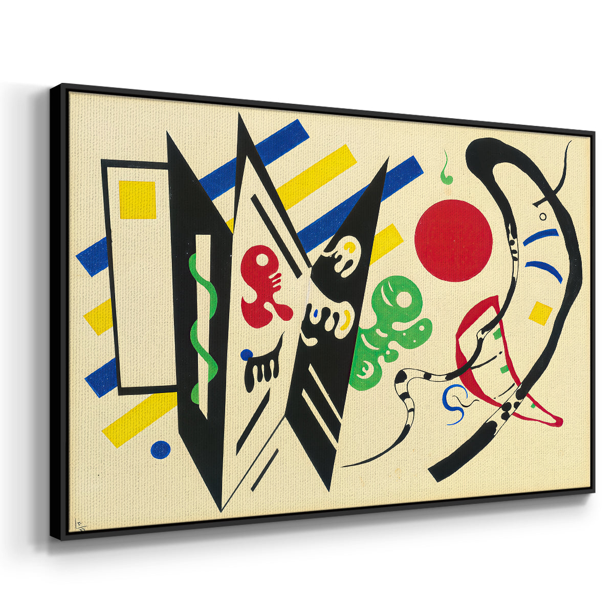 Reciprocity (Réciproque), 1935 - Floater Framed Canvas Print