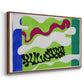 The Lagoon (Le lagon), from Jazz, 1947 - Floater Framed Canvas Print
