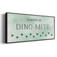 Dinomite - Floater Framed Canvas Print