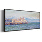 The Old Fort at Antibes, 1888 - Floater Framed Canvas Print