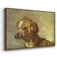 Cliper, the Artist's Dog, 1895 - Floater Framed Canvas Print