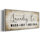 Laundry Co. - Floater Framed Canvas Print