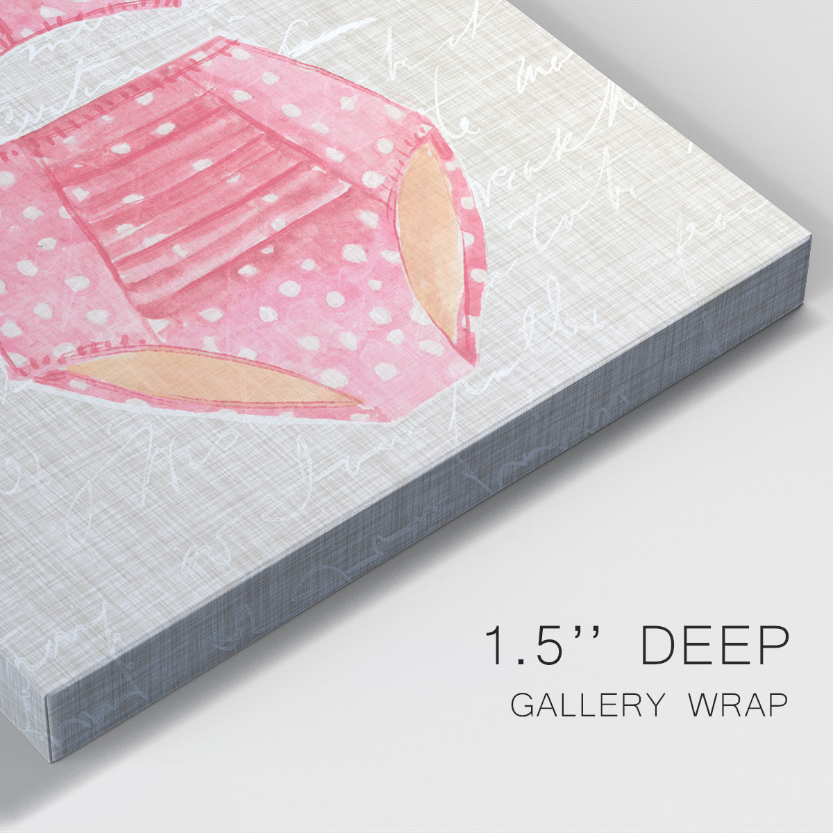 Vintage Swimming II Premium Gallery Wrapped Canvas - Ready to Hang