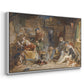 Highland Hospitality, 1832 - Floater Framed Canvas Print
