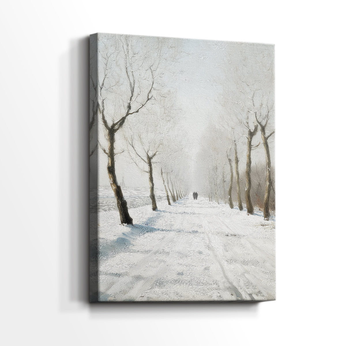 Silver Serenade - Canvas Art Print