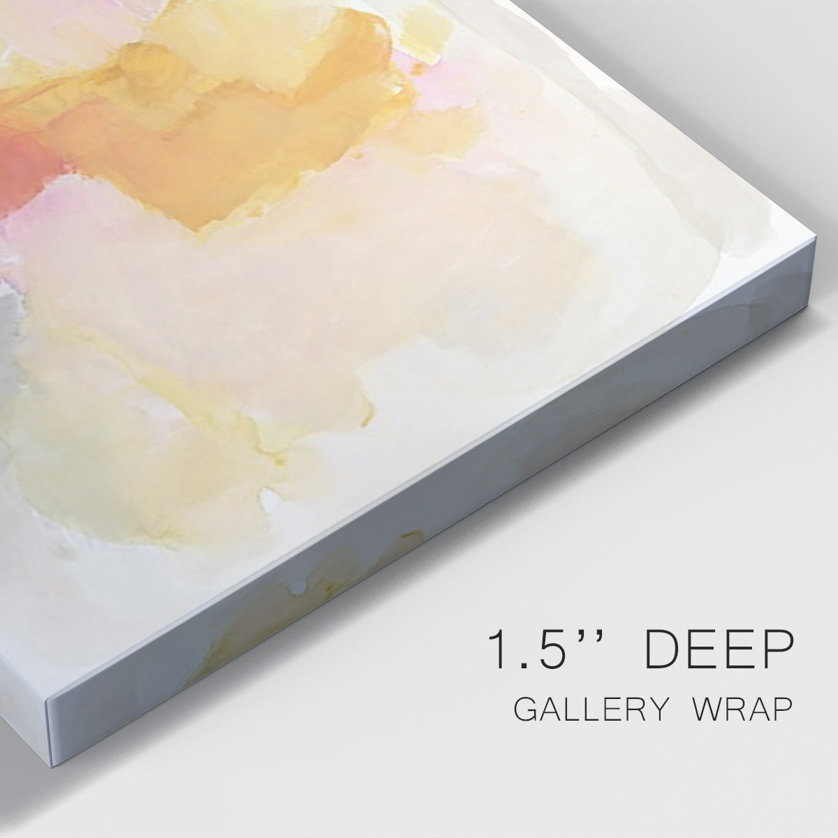 Warm Petals I Premium Gallery Wrapped Canvas - Ready to Hang