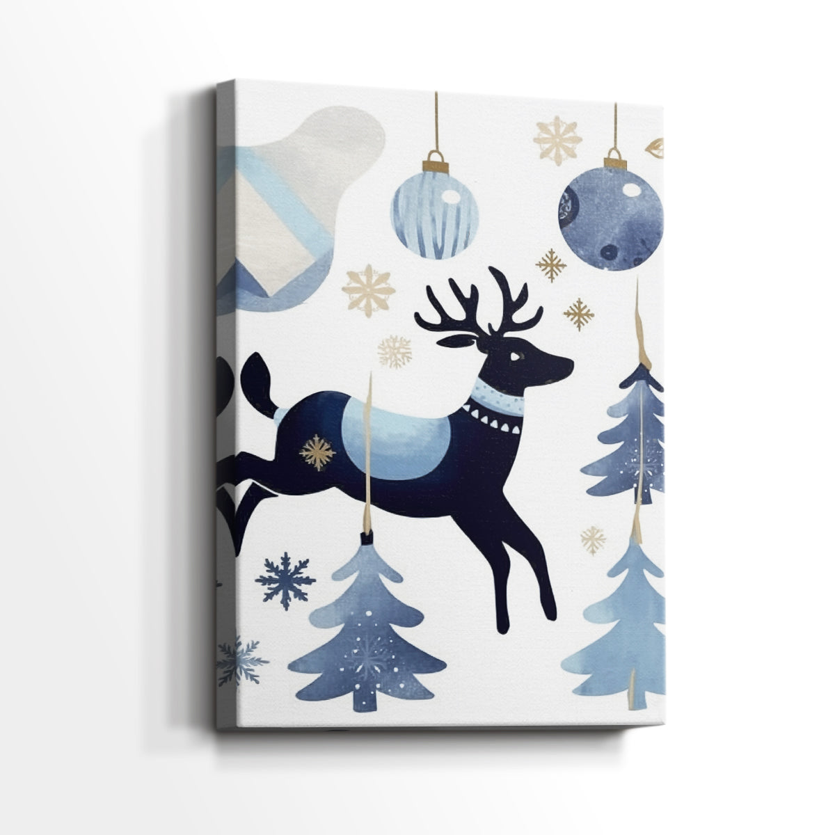 Snowwhite Twilight Carol - Canvas Art Print