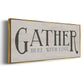 Gather Here With Love - Floater Framed Canvas Print