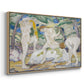 Bathing Women, 1910 - Floater Framed Canvas Print
