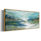 Spring Reflection II - Floater Framed Canvas Print