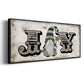Winter Wonderland Friend Joy - Floater Framed Canvas Print