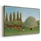 Meadlowland (The Pasture), 1910 - Floater Framed Canvas Print