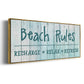 Recharge - Floater Framed Canvas Print