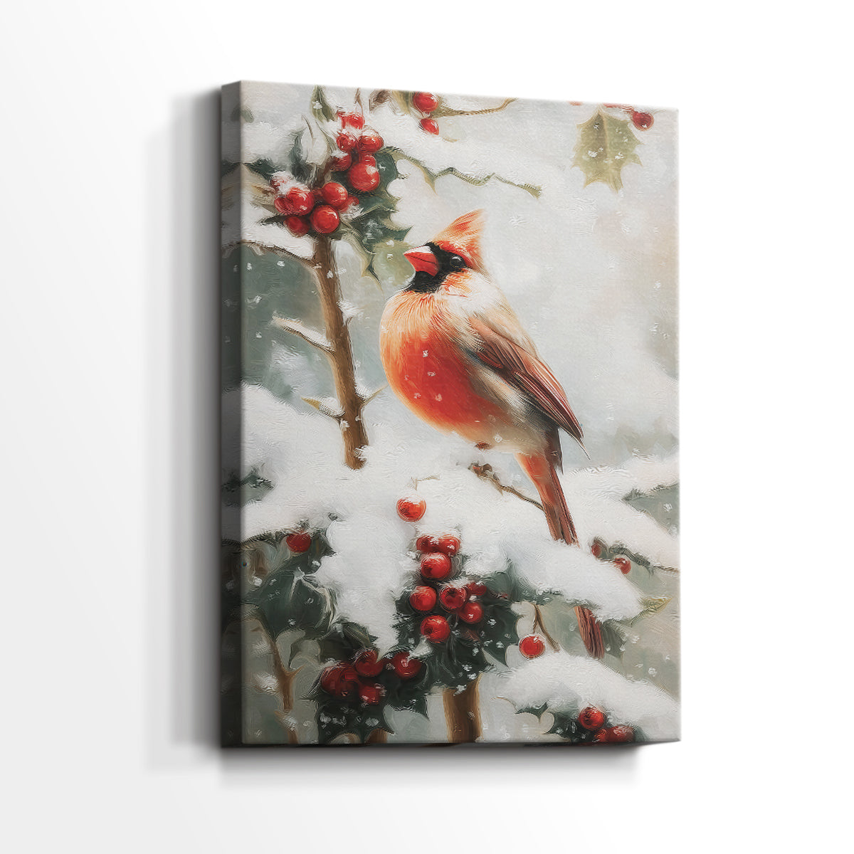 Golden Carols Serenade - Canvas Art Print