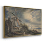 A Mill Near Colchester, c. 1833 - Floater Framed Canvas Print