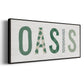 Oasis Cabana - Floater Framed Canvas Print